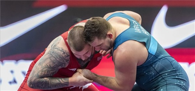 Olimpiai kvalifikációs birkózótorna Budapesten - Varga Ádám bronzérmes 