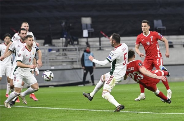 Labdarúgás - Európai vb-selejtező - Magyarország-Lengyelország
