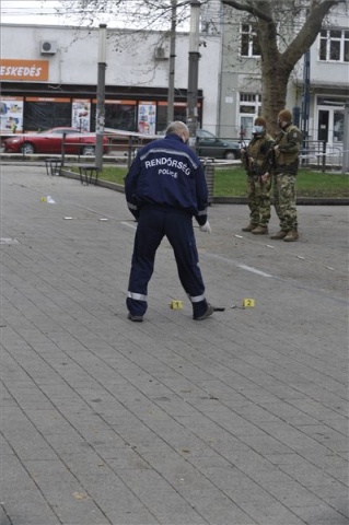 Gázfegyvert használt egy férfi Kispesten