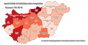 Koronavírus térkép - 2021.04.27.
