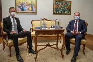 Magyar-román külügyminiszteri találkozó Gyulán
