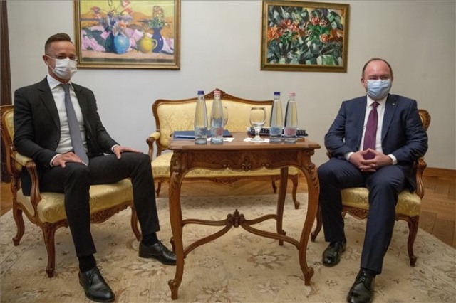 Magyar-román külügyminiszteri találkozó Gyulán