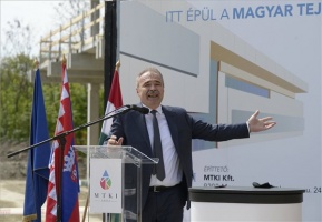 Kutatás-fejlesztési és innovációs központot épít a Magyar Tejgazdasági Kísérleti Intézet