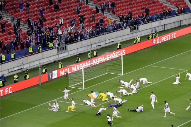 Labdarúgás - Magyar Kupa döntő - MOL Fehérvár FC-Újpest FC - Hosszabbításban diadalmaskodott az Újpest