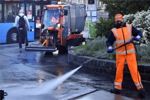 Kéthetes akció indult a fővárosi Boráros tér megtisztítására 
