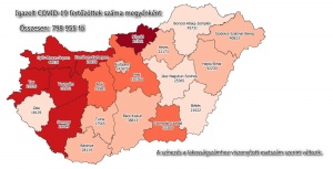 Koronavírus térkép - 2021.05.18.