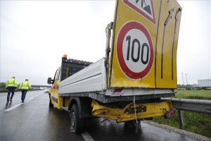 Halálos baleset az M5-ösön Újhartyánnál 