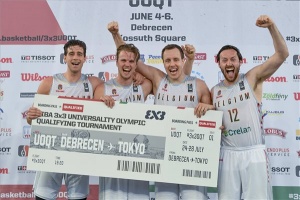 Tokió 2020 - A 3x3-as férfi kosárlabda döntő - Belgium szerzett kvótát 