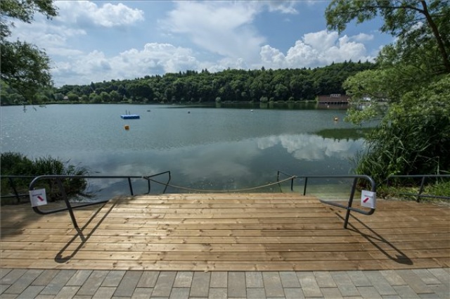 Megújult a Bánki-tó strandja