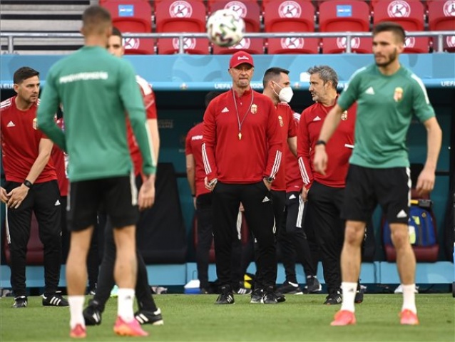EURO-2020 - A magyar válogatott edzése