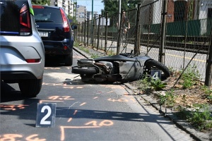 Balesetben meghalt egy motoros Budapesten