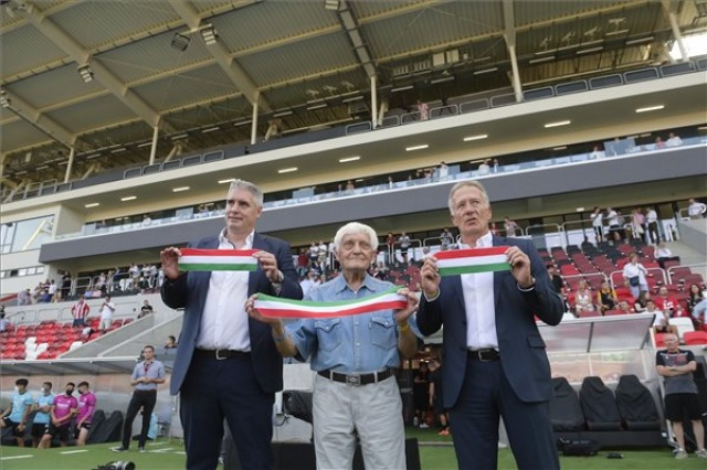 Az új Bozsik Aréna stadionavatója 