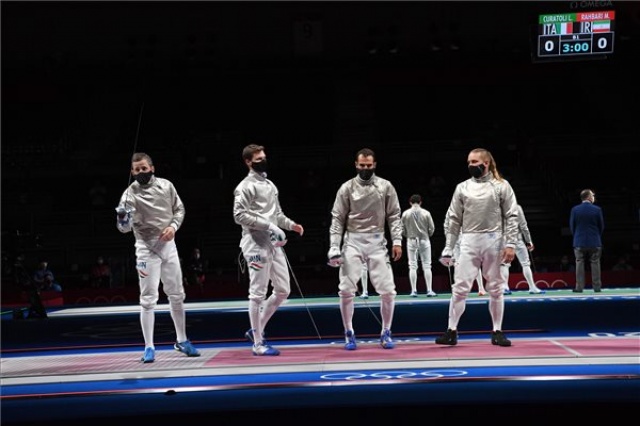 Tokió 2020 - Az amerikaiakat legyőzve elődöntős a férfi kardcsapat