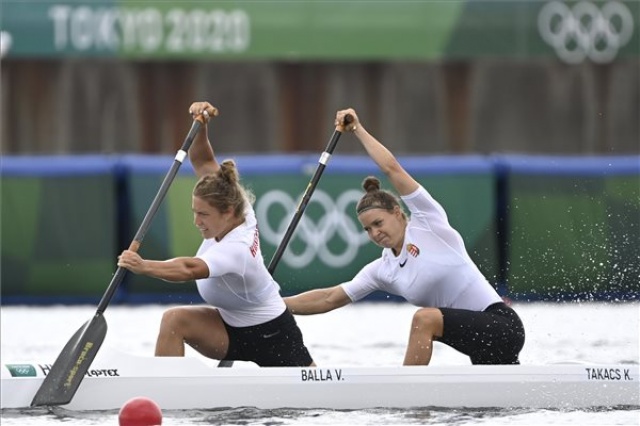 Tokió 2020 - Kajak-kenu - Balla Virág és Takács Kincső az ötödik helyen végzett 