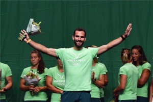Tokió 2020 - A magyar olimpiai csapat ünnepélyes fogadása Budapesten