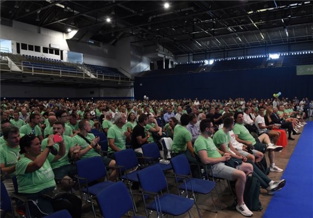 Tokió 2020 - A magyar olimpiai csapat ünnepélyes fogadása Budapesten