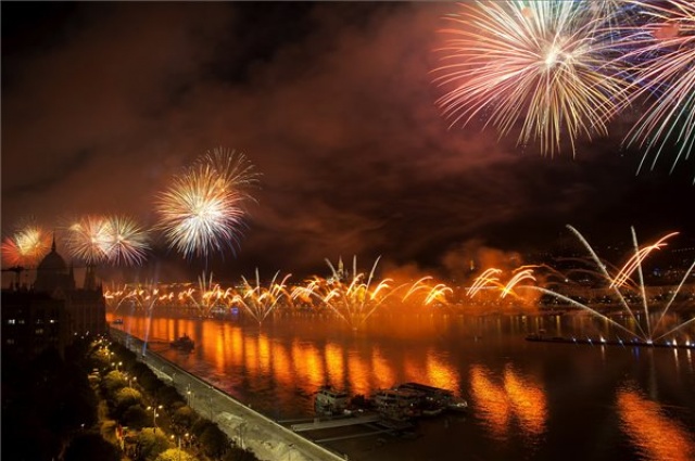 Augusztus 20. - Tűzijáték Budapesten