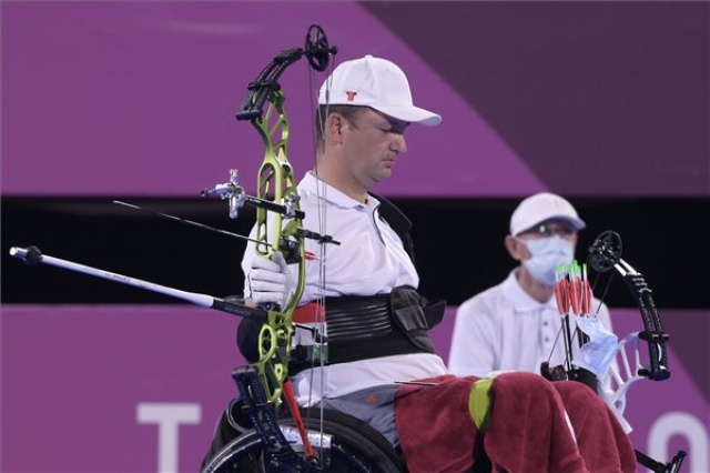 Paralimpia 2020 - Az íjász Gáspár Tamás kikapott a negyeddöntőben