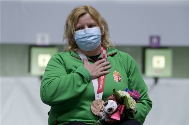 Paralimpia 2020 - Bronzérmes a sportlövő Dávid Krisztina