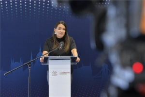 Novák Katalin sajtótájékoztatója a IV. Budapesti Demográfiai Csúcsról 