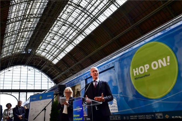 A Connecting Europe Express Budapesten