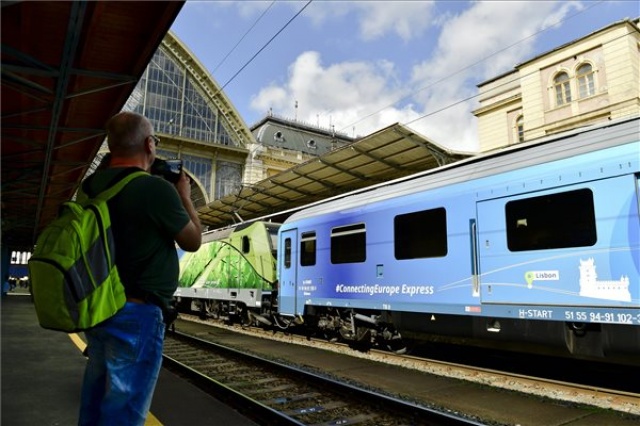 A Connecting Europe Express Budapesten