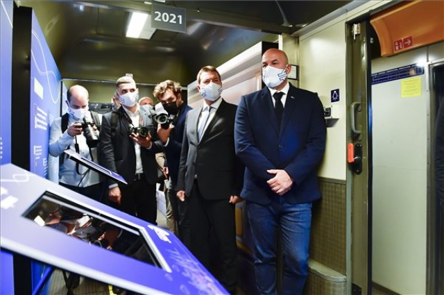 A Connecting Europe Express Budapesten