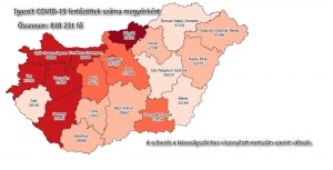 Koronavírus térkép - 2021.09.20.
