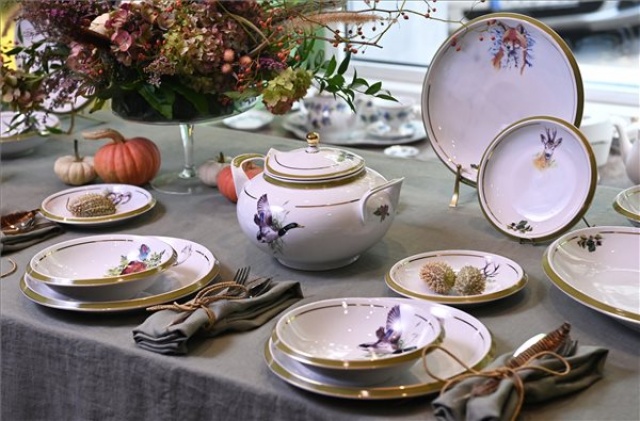 Vadászati világkiállítás - Új kollekciót mutatott be a Hollóházi Porcelánmanufaktúra