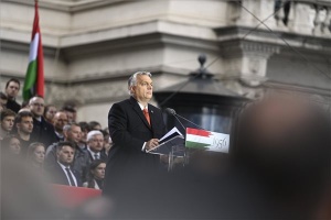 Október 23. - Megemlékezés az Erzsébet téren - Orbán Viktor miniszterelnök ünnepi beszéde