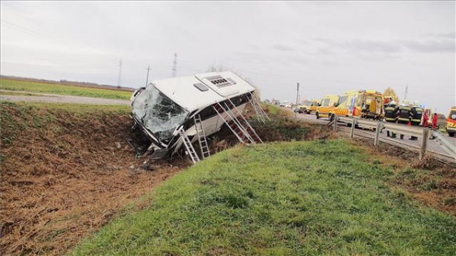 Baleset történt a 47-es úton Hódmezővásárhelynél