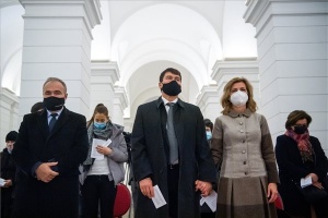 Koronavírus - Egyházi vezetők közösen imádkoztak a járvány áldozataiért