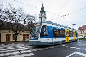 Elindult az utasokat szállító tram-train Hódmezővásárhely és Szeged között