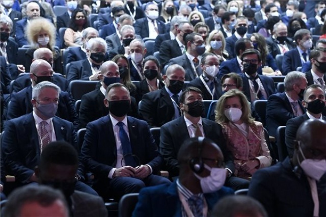 A Planet Budapest 2021 Fenntarthatósági Expó és Világtalálkozó megnyitó gálája 	
