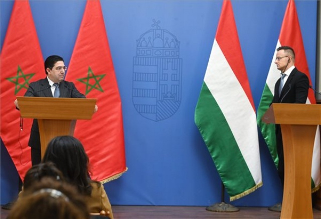Szijjártó Péter a marokkói külügyminiszterrel tárgyalt
