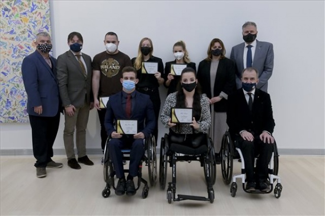 Paralimpia 2020 - Beiktatták a győzteseket a Magyar Paralimpiai Bajnokok Klubjába
