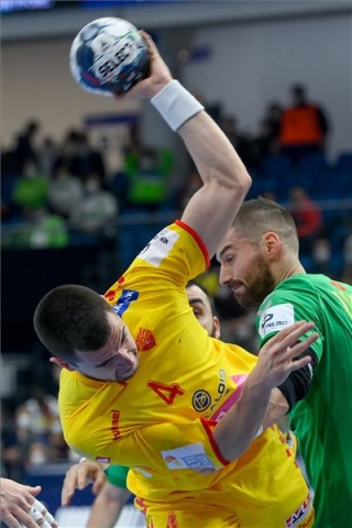 Kézilabda Eb - Észak-Macedónia - Montenegró 