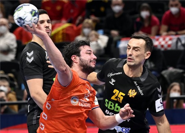Férfi kézilabda Eb - Montenegró-Hollandia