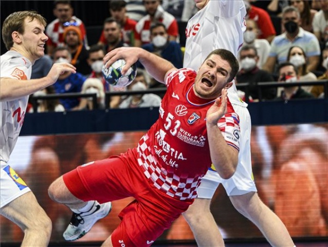 Férfi kézilabda Eb - Dánia-Horvátország