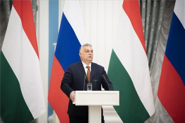 Orbán Viktor Moszkvában