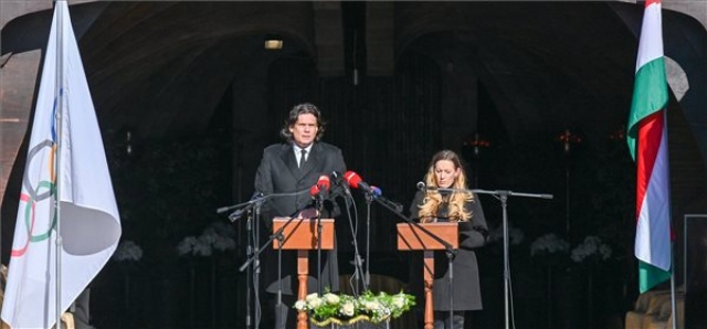 Csollány Szilveszter búcsúztatása
