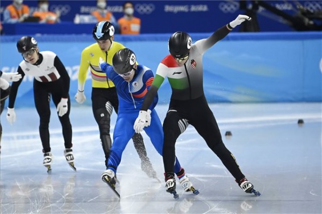 Peking 2022 - Gyorskorcsolya - Liu Shaoang 4. 1500 méteren