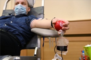 A véradás fontosságára hívta fel a figyelmet a köztársasági elnök felesége