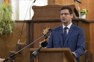 Gulyás Gergely előadása Nagykanizsán