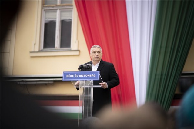 Választás 2022 - Orbán Viktor Székesfehérváron 