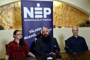 Választás 2022 - A Normális Élet Pártja eredményváró rendezvénye 