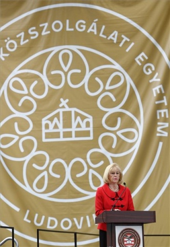 A Ludovika Fesztivál 100 napos ünnepség elnevezésű program az NKE-n 