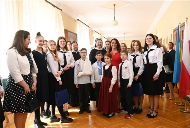 Novák Katalin látogatása Varsóban