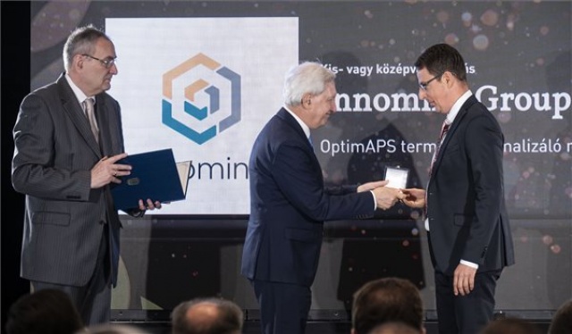 Átadták az Ipar 4.0 szakmai elismeréseket