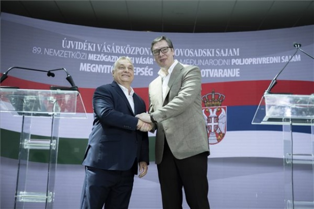 Orbán Viktor Szerbiában
